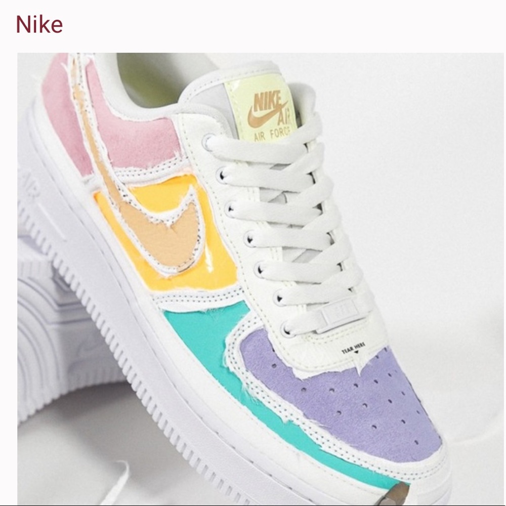 Nike Tear Away Pastel Air Force 1